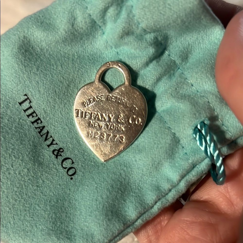 Tiffany & Co. Silver Necklace charm Timeless Elegance